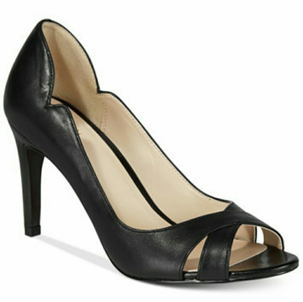Cole Haan Jacinda Open-Toe Pumps
